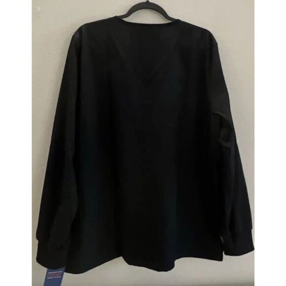 Cherokee Workwear Women's Snap Front Warm-Up Scrub Jacket - 4350 - Picture 2 of 6